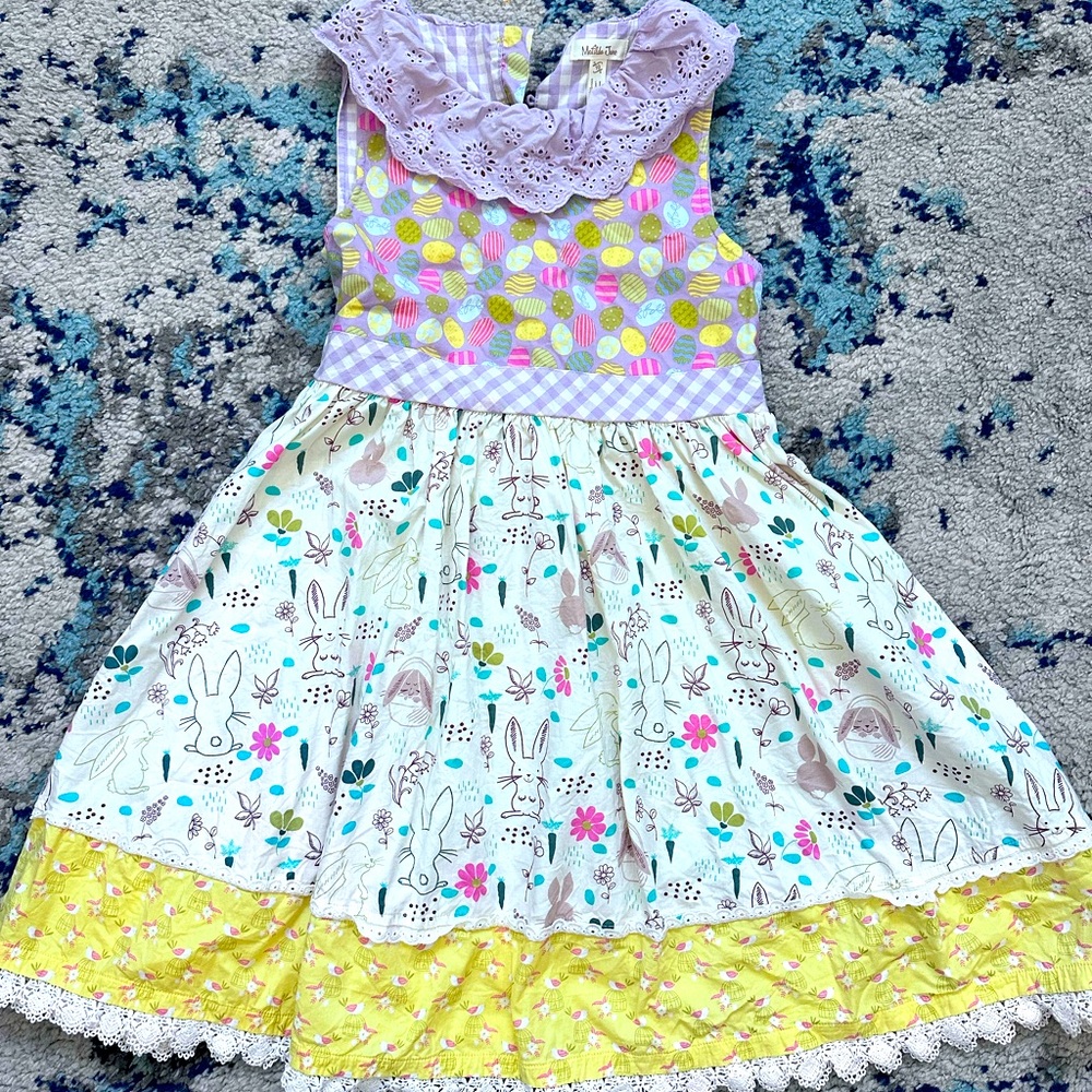 Matilda Jane Easter Enchanted Garden Twirl Forever Dress size 10